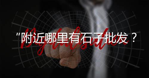 沧州石子饼批发市场、青岛石柱水磨石子批发市场、石子路百货市场地址电话、唐山路南区石子批发市场